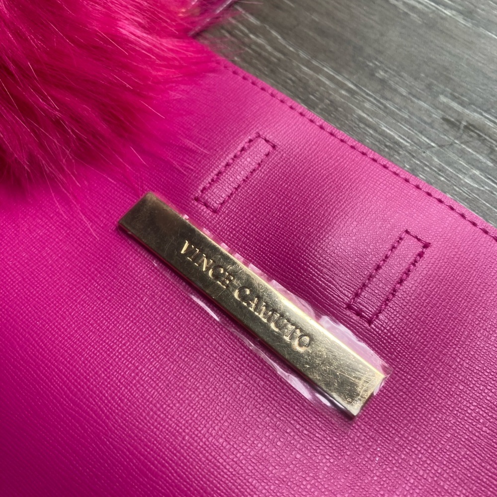 Vince Camuto Hot Pink Tote Bag - Picture 2 of 5